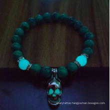 Wholesale Mixed Jewelry Women Men Outdoor Luxury Decorative Bracelet with Skull Pendant